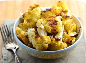 oven roasted cauliflower